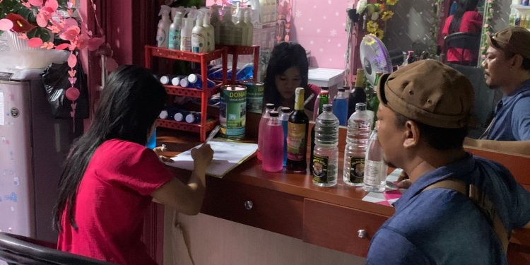 Samapta Ngawi Berhasil Amankan Pelaku Miras di Kedunggalar