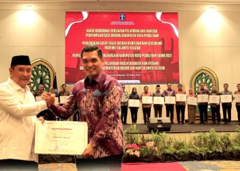 Kab. Takalar Raih Penghargaan Sebagai Kab/Kota Peduli HAM Tahun 2023