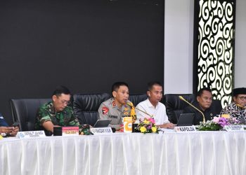 Rakor Lintas Sektoral Ops Ketupat Lodaya 2024 dalam rangka pengamanan Idul Fitri 1445 H Tahun 2024 di Wilkum Polda Jabar