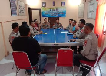 Sipropram Polres Ngawi Beri Pembinaan Etika Kepada Anggota Polsek Jajaran