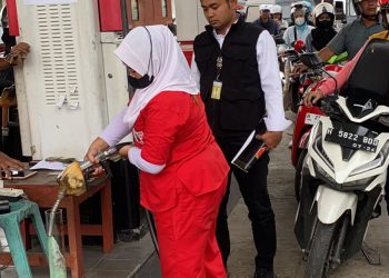 Jelang Idul Fitri, Sat Reskrim Polres Kendal Pastikan Alat Ukur BBM SPBU Di Wilayah Kendal Aman dan Sesuai Standar