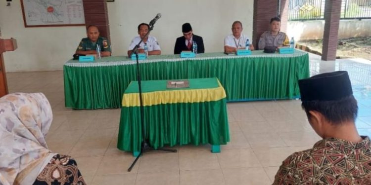 Pemdes Tanjungsari Gelar Pelantikan Anggota BPD PAW, Kades Berjalan lancar dan kondisif