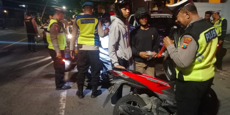 Harkamtibmas Jelang Lebaran, Polisi Amankan Puluhan Ramor Tidak Sesuai Spektek di Kota Kediri