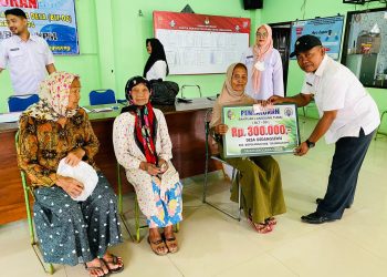 Pemdes Gedangsewu Menggelar Acara BLT DD Tahap Dua berjalan Lancar dan Kondusif.