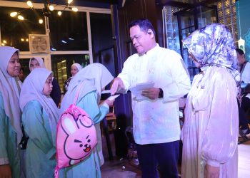 *Peduli Kepada Anak Yatim Piatu, Biro SDM Polda Sulsel Gelar Buka Puasa Bersama*