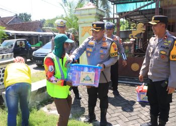 Jelang Idhul Fitri, Kapolres Ngawi Atensi Perlintasan Sebidang KA Tanpa Palang Pintu