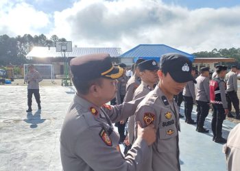 Propam Polres Toraja Utara Gelar Gaktiblin, Tingkatkan Disiplin Personel