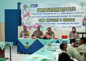 Polisi Kota Kediri Giatkan Sosialisasi Cegah Perundungan di Sekolah