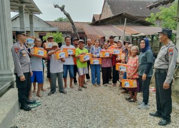 Polri Peduli, Polres Tulungagung Berikan Bantuan Pada Warga Yang Terdampak Bencana Alam