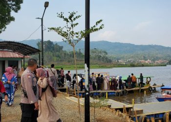 Kabid Humas Polda Jabar : Polisi  Monitoring Objek Wisata Situ Lengkong Panjalu