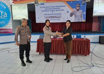 Stop Bullying, Polres Kediri Kota Gencar Laksanakan Sosialisasi ke Sekolah