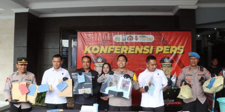 Polres Tulungagung Berhasil Ungkap Kasus Perjudian. Berlangsung lancar dan kondusif