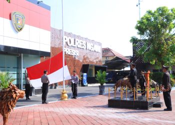 Kapolres Ngawi Pimpin Upacara Kebangkitan Nasional