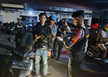 Respon Keluhan Warga di Jum’at Curhat, Polres Kediri Kota Amankan Puluhan Motor Diduga Balap Liar