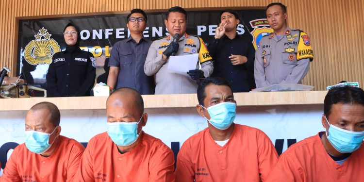 Polres Ngawi Berhasil Ungkap Kasus Tipu Gelap Cokat Roka, 3 Residivis Diamankan