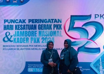Ketua TP PKK Kab takalar, Hadiri Puncak HKG yang ke 52