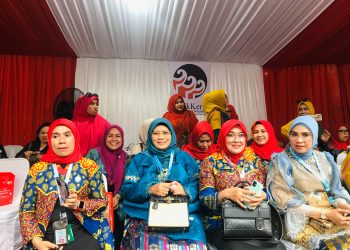 Pj Ketua Dewan Kerajinan Nasional Daerah (Dekranasda) Kabupaten Takalar. Hadiri perayaan HUT ke-44 Dewan Kerajinan Nasional