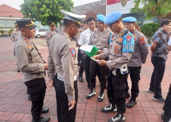 Wakapolres Dampingi Bidpropam Polda Jatim Kunjungi Polres Ngawi