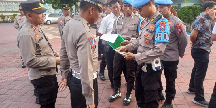 Wakapolres Dampingi Bidpropam Polda Jatim Kunjungi Polres Ngawi