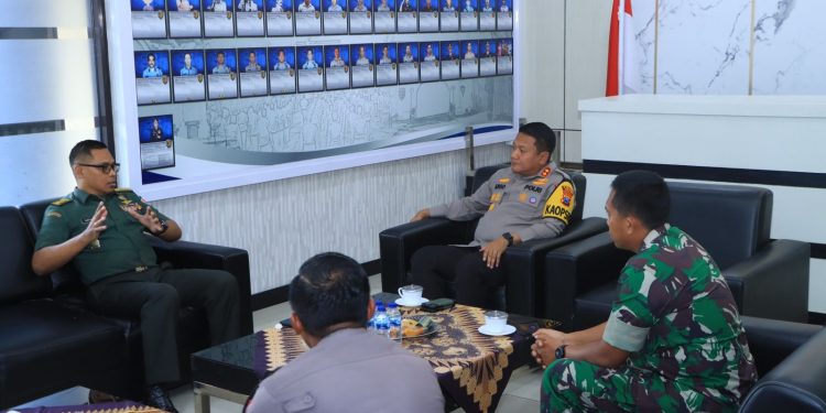Kapolres Ngawi Terima Kunjungan Korlap Pasis Dikreg LXIV SESKOAD