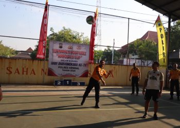 Semarakkan HUT Bhayangkara ke-78 Tahun 2024, Polres Kendal Gelar Turnamen Bola Voli