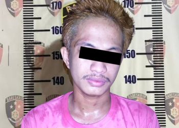 Unit Reskrim Polsek Galut Amankan Terduga Pelaku Penggelapan Sepeda Motor