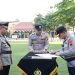 Kapolres Kendal AKBP Feria Kurniawan Pimpin Upacara Serah Terima Jabatan 3 Kapolsek