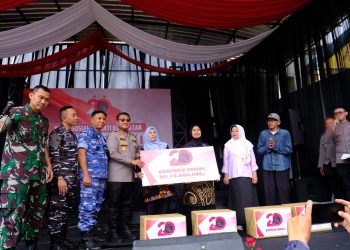 Sinergitas TNI Polri Jelang 1 Juli, Bramastya 2003 Gelar Berbagai Giat Sosial Sebagai Bentuk Pengabdian 20 Tahun