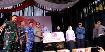 Sinergitas TNI Polri Jelang 1 Juli, Bramastya 2003 Gelar Berbagai Giat Sosial Sebagai Bentuk Pengabdian 20 Tahun