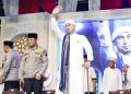Irjen Pol Ahmad Luthfi bersama Habib Ali Zainal Abidin Assegaf; Jawa tengah Bersholawat untuk Indonesia Maju dan Damai
