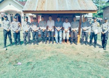 Dalam Rangka Hari Bhayangkara ke-78 Polres Takalar Gelar Penilaian Lomba Sat Kamling