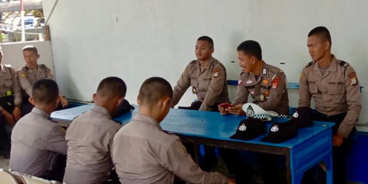 Mengintip Kegiatan Siswa Latja Pendidikan Pembentukan Bintara Polri SPN Batua Polda Sulsel di Polres Takalar