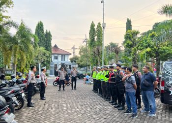 Sat Samapta Polres Amankan Car Free Day dan Sepeda Santai KOSTI Ngawi