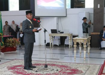 Pj. Bupati Lantik 7 Pejabat Eselon II Lingkup Pemerintah Kabupaten Takalar