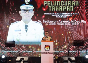 Peluncuran Tahapan Pemilihan Bupati dan Wakil Bupati Kab. Takalar Tahun 2024