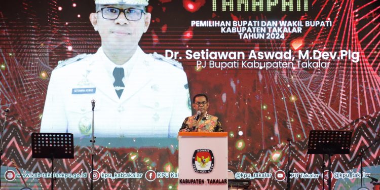 Peluncuran Tahapan Pemilihan Bupati dan Wakil Bupati Kab. Takalar Tahun 2024