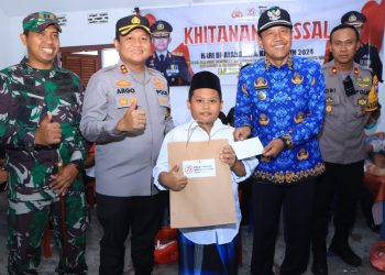 Sambut Hari Bhayangkara Ke-78 Polres Ngawi Gelar Khitanan Massal