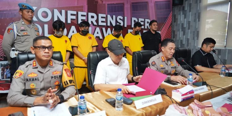 Polisi Ungkap Perkara Tindak Pidana Judi Online, Amankan 3 Tersangka 1 Masih DPO