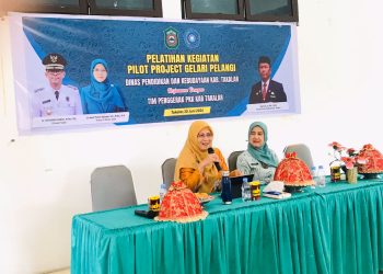 Pelatihan Kegiatan Pilot Project Gelari Pelangi