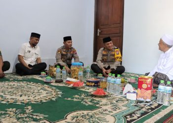 Kapolres Nganjuk Kunjungi Ketua MUI Kabupaten Nganjuk Bahas Dua Hal