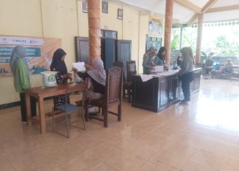 Pemdes picisan Salurkan Bantuan Pangan Pada 774 KPM, Berjalan lancar dan kondusif