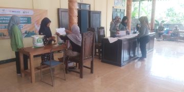 Pemdes picisan Salurkan Bantuan Pangan Pada 774 KPM, Berjalan lancar dan kondusif