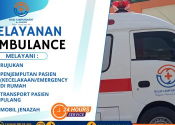 RSUD KARNENI Campurdarat Hadirkan Layanan Ambulan 24 Jam yang siap, sigap dan tepat waktu untuk Medis