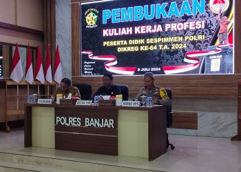 Sespimen Polri Dikreg ke-64 Laksanakan KKL di Banjar, Kalsel