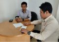 UPTB PALOPO DATANGI RUMAH PARA PENUNGGAK PAJAK SECARA DOOR TO DOOR.
