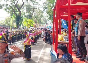 Kapolres Gowa Bersama Forkopimda Sambut Karnaval di Event Beautiful Malino 2024