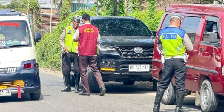 UPTD SAMSAT Takalar Gelar Penertiban Pajak di Galesong Utara