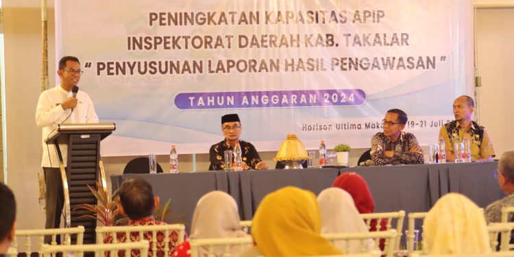 Buka Bimtek APIP, Pj. Bupati Takalar harap Menghasilkan Laporan Yang Berkualitas