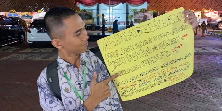 Haru, Anak Tukang Tambal Ban di Ngawi Ikuti Pendidikan Polri TA 2024