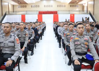 286 Lulusan Bintara dan Tamtama Polri Gel. 1 TA. 2024 Polda Sulsel Mengikuti Tahap Orientasi